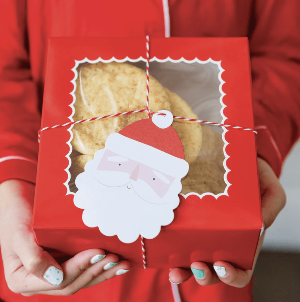 Believe Santa Cookie Boxes